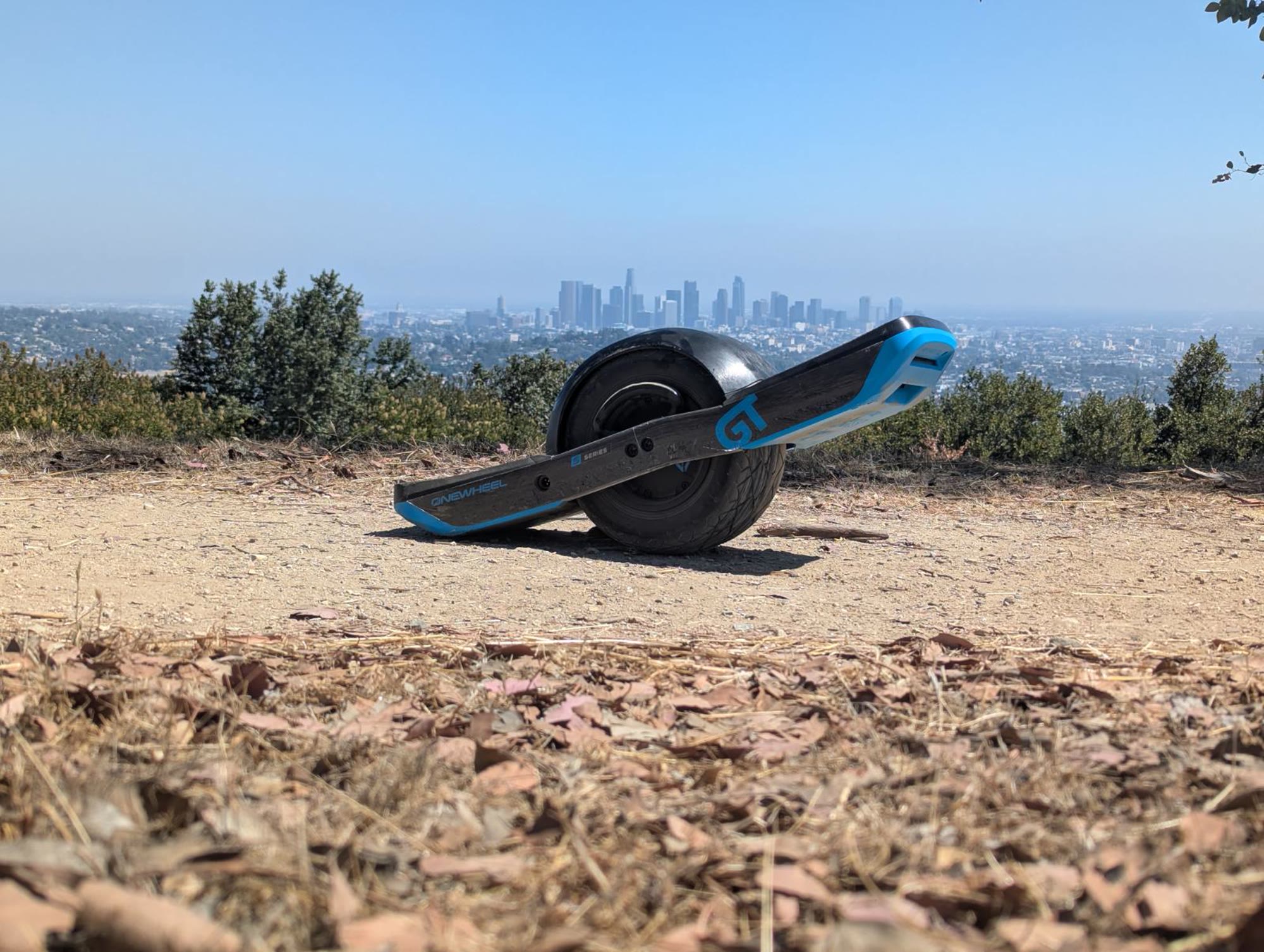 The actual GT-S rental board overlooking downtown Los Angeles